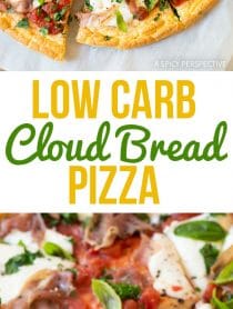 Best Low Carb Cloud Bread Pizza Recipe (Ketogenic Diet)