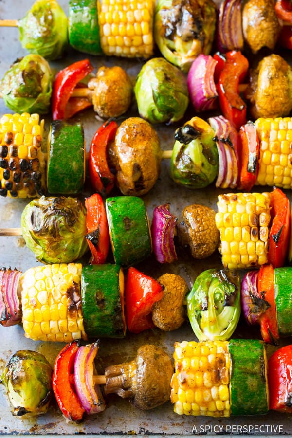 Grilled Vegetable Kabobs #ASpicyPerspective #Kabobs #Vegetables #GrilledVegetables #GrilledVegetableKabobs #SummerVegetable #Summer #HowtoGrillVegetables #Fajita #FajitaButter #Skewers #SideDish #VegetableSkewers Grilled Vegetable Kabobs #ASpicyPerspective #Kabobs #Vegetables #GrilledVegetables #GrilledVegetableKabobs #SummerVegetable #Summer #HowtoGrillVegetables #Fajita #FajitaButter #Skewers #SideDish #VegetableSkewers